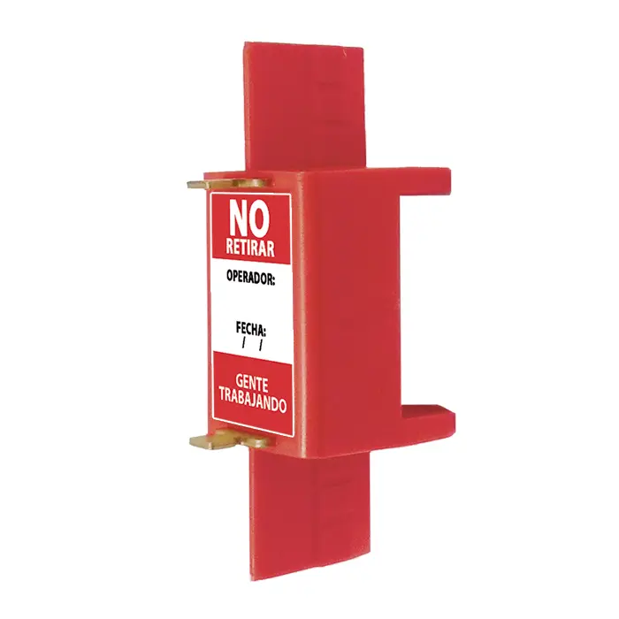 BLOQUEO PARA FUSIBLE, MONOFÁSICO