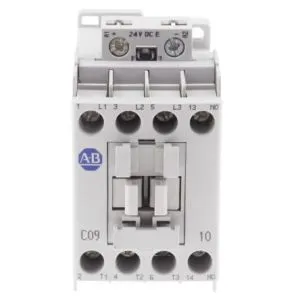 CONTACTOR MAGNETICO 3P 9A BOBINA DE 24VCD MCA. ALLEN BRADLEY 