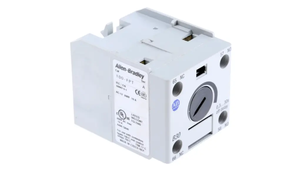 TEMPORIZADOR NEUMATICO OFF-DELAY 0.3 - 30s DPST PARA USO CON 700-C MCA ALLEN BRADLEY