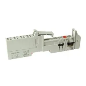 BASE DE MONTAJE PARA MODULOS ENTRADA/SALIDAS PUNTUAL TERMINALES DE ABRAZADERA DE TORNILLO DE 8 PUNTOS MCA ALLEN BRADLEY