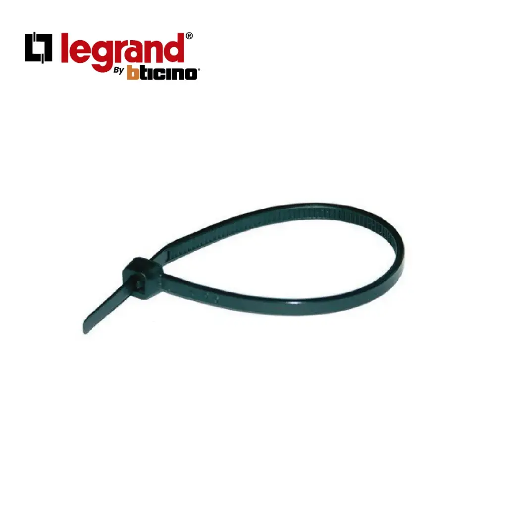 CINCHO COLLARIN PROTECCION U.V. 2.5X100MM NEGRO MCA LEGRAND