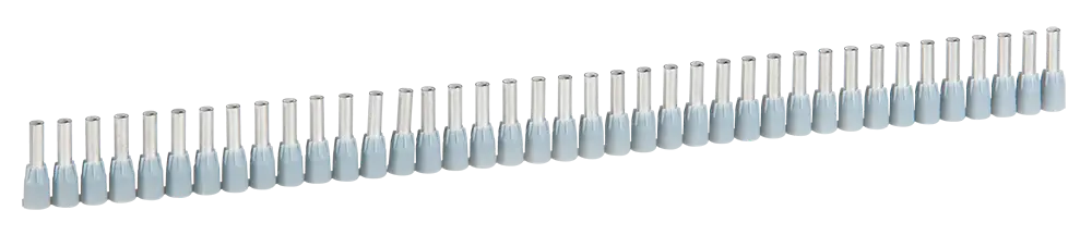TERMINAL PUNTA STARFIX CON CUERPO AISLADO COLOR GRIS, CALIBRE 14AWG, MCA LEGRAND