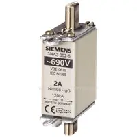 FUSIBLE NH HRC TAMAÑO 00 16A 500V, MCA SIEMENS