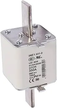 FUSIBLE NH LV HRC TAMAÑO 00 63A 500V, MCA SIEMENS