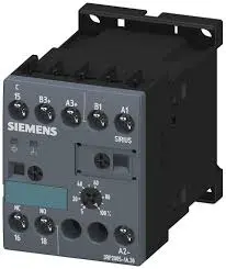 RELE DE TIEMPO ON-DELAY 24VDC 240VCA, RANGO 0.05S HASTA 100H, MCA SIEMENS