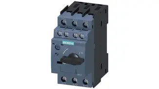 GUARDAMOTOR CON RETARDO 1.8-2.5A TAMAÑO S00, CONTACTOS AUXILIARES 1NA-1NC, MCA SIEMENS