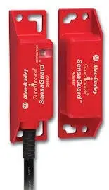 SENSOR DE SEGURIDAD PARA PUERTA 24VDC, SIN CONTACTO, SALIDA DE SEGURIDAD 2 PNP, SALIDA AUXILIAR PNP MCA ALLEN BRADLEY