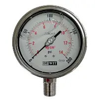 MANOMETRORANGO 0-14 KG, CARATULA DE 4"