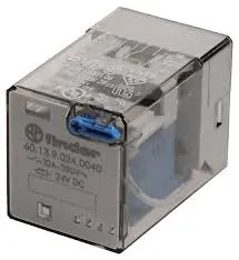 RELEVADOR ENCAPSULADO 10AMP 24VDC 3P2T 1