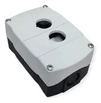 ESTACION DE BOTONES, 2 ORIFICIOS (PLASTICO) MCA ALLEN BRADLEY