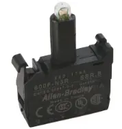 MÓDULO INTEGRADO DE INDICADOR LED 24VAC/CD COLOR ROJO MCA ALLEN BRADLEY