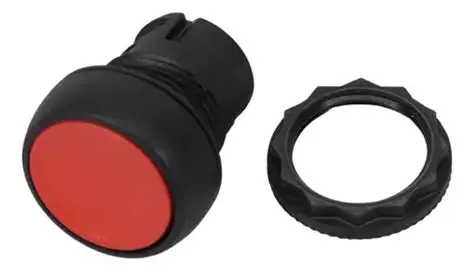 BOTON PULSADOR RASANTE ROJO 22MM MCA ALLEN BRADLEY