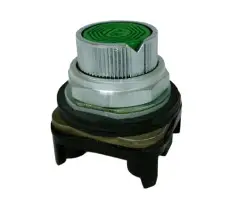 PULSADOR-SELECTOR 2 POS. MOM. COLOR VERD