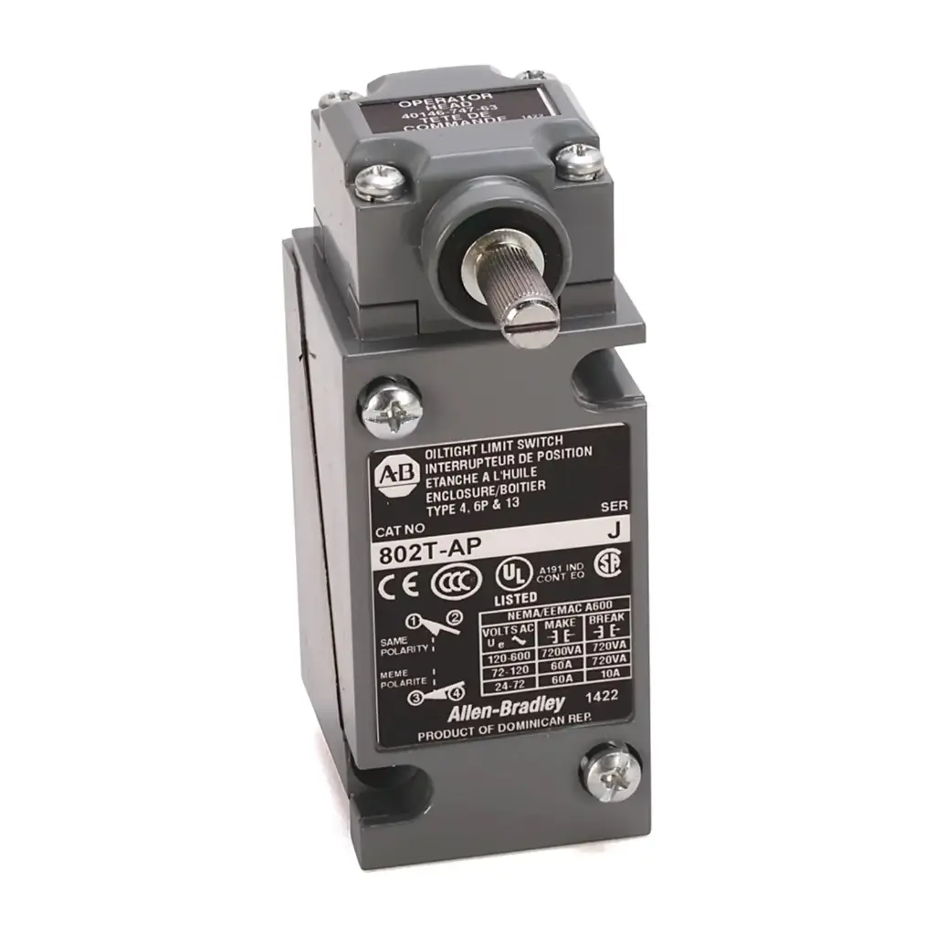 INTERRUPTOR DE LIMITE NEMA 4 Y 13 SIN ACTUADOR MCA ALLEN BRADLEY