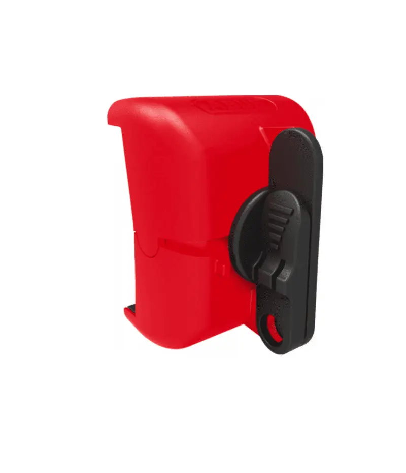 BLOQUEO PARA GUARDAMOTOR COLOR ROJO MCA ABUS