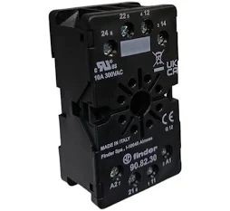 BASE PARA RELEVADORES FINDER 8 PINES CI