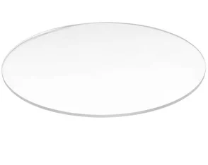 BASE REDONDA ACRÍLICO P/ BLOQUEO 22/30mm