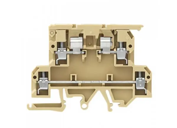 BLOQUE DE TERMINALES CON FUSIBLE, 3 POSI