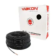 CABLE VIAKON 14 AWG NEGRO ROLLO