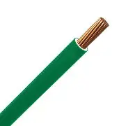 CABLE THW 600V CAL 4 AISLAM. PVC VERDE