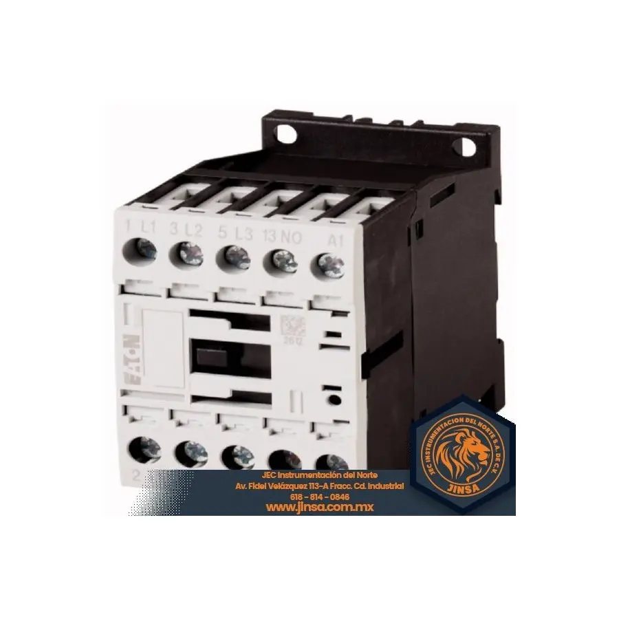 CONTACTOR DE 9A 3 POLOS BOBINA 24VCC 1NO MCA EATON