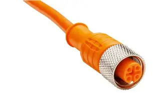 CABLE CONECTOR M12 4P RECTO IP69K 2M GRI