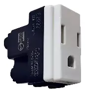 CONTACTO POLARIZADO 2P+T 15A 127V LINEA MODUS, MCA BTICINO