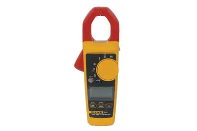 AMPERIMETRO DE GANCHO 400A 600V 40KOHM MORDAZA 30MM PRECISION RMS TERMOPAR TIPO K MCA FLUKE
