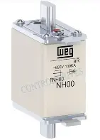 FUSIBLE NH CERAMICO 500VCA, 100A MCA WEG