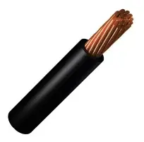 CABLE DE COBRE TIPO THW CAL. 6 AWG 600V.