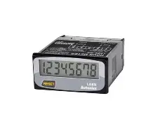 CONTADOR DE HORAS, LCD DE 8 DÍGITOS, 1/3