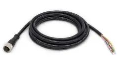 CABLE CONECTOR M12 8 PINES, LONG 5 METRO