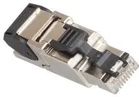 CONECTOR ETHERNET INDUSTRIAL RJ45, CAT 6