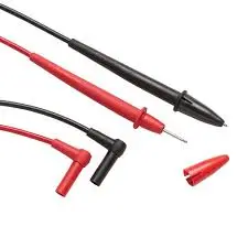 JUEGO DE CABLES DE PRUEBA DE PUNTA DURA PARA MULTIMETRO,LONGITUD 1.22m, SEGURIDAD CAT II 1000V 10A, MCA FLUKE