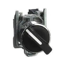 SELECTOR DE DIAMETRO 22.5 MM DE MANETA CORTA, 2 POSICIONES CON CONTACTO NA, MCA SCHNEIDER