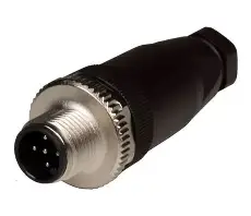 CONECTOR ENCHUFABLE M12 5 PINES TPU IP67