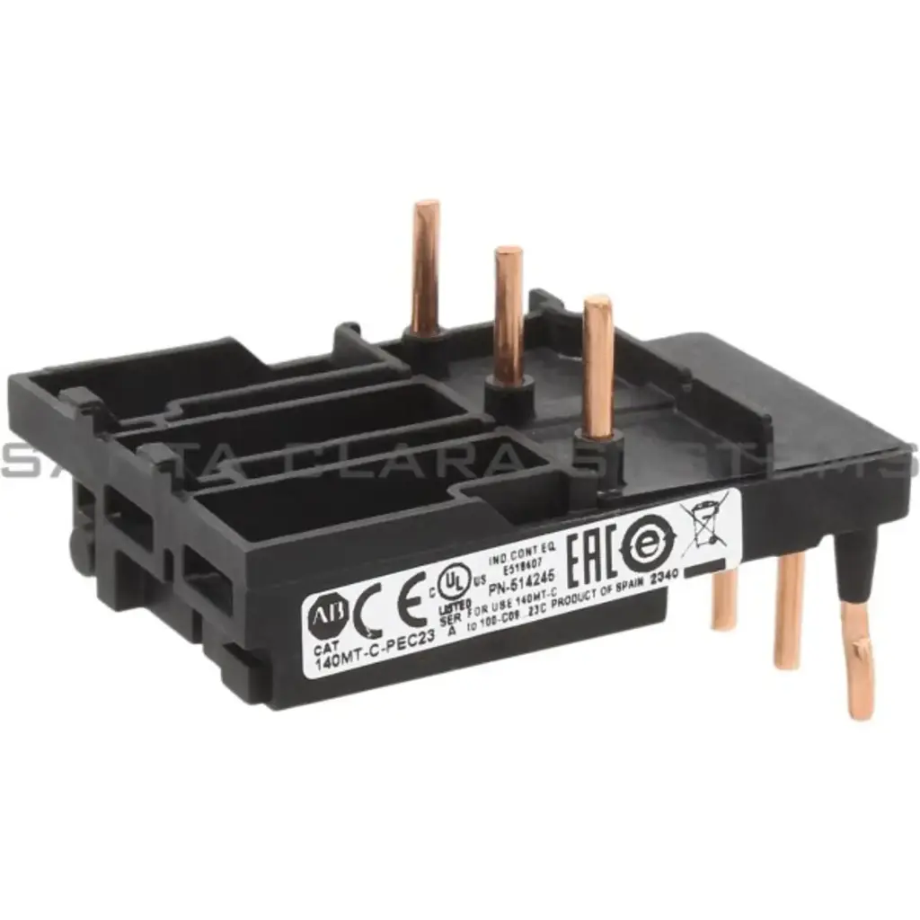 MODULO PARA 140MT-100-C CONECTOR DE 23 AMP PARA RIEL DIN MCA ALLEN BRADLEY 