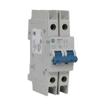 INTERRUPTOR TERMOMAGNETICO MINIATURA 2 POLO CURVA D 25A MCA ALLEN BRADLEY