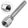 TERMOPOZO EN ACERO INOX T304, CONEXION HACIA INSTRUMENTO DE 1/2 NPT Y APROCESO DE 1/2 NPT, BARRENO 1/4 OD PARA RTD/TC DE 6.0 PLGS (U=5.25 PLGS).MCA WEST TRR(A4)-0505.25P050