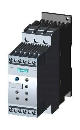 ARRANCADOR SUAVE TAMAÑO S0, 38A, 230/460VAC, 10/25HP, VOLTAJE DE CONTROL 24VDC, MCA SIEMENS