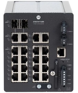 SWITCH ADMINISTRABLE DE 18 PUERTOS RJ45 Y 2 PUERTOS COMBO MCA ALLEN BRADLEY