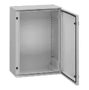 GABINETE DE POLIESTER REFORZADO CON FIBRA DE VIDRIO, UNA PUERTA MONTAJE EN MURO, IP66, 747x536x300mm, MCA SCHNEIDER