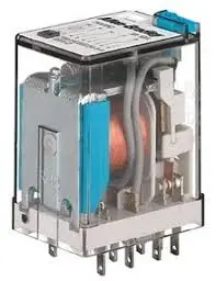 RELEVADOR MINIATURA, CONTACTOS 2PDT DE PLATA,10AMP, 120V