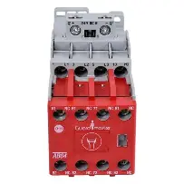 CONTACTOR SEGURIDAD 23A, BOBINA ELECTRONICA 24VDC,3P,1NO/4NC BIFURCADOS 