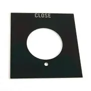 PLACA DE LEYENDA BLANCA MCA ALLEN BRADLEY