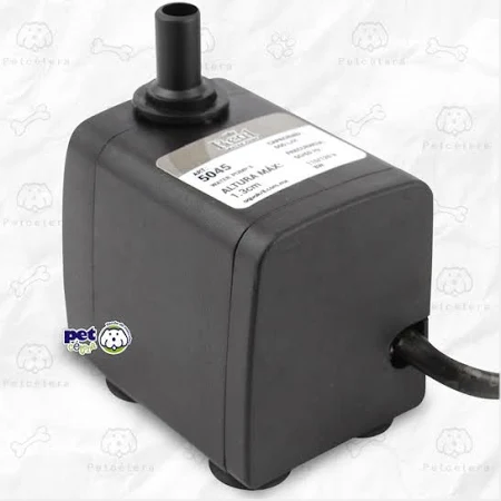 BOMBA DE AGUA SUMERGIBLE FLUJO 600 L/H 110V 5.8CM X 5CM MCA. REAL