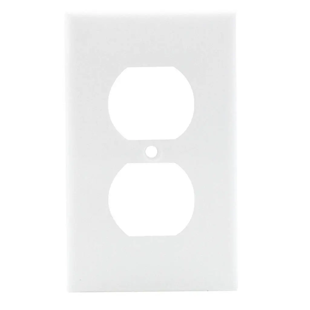 PLACA DE NYLON PARA CONTCTO DUPLEX CLOR BLANCO, MCA LEVITON