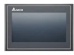 HMI TÁCTIL DE 7" DE ALTA RESOLUCIÓN, 512MB DE RAM, PUERTOS USB, ETHERNET, RS232/485, IP65, MCA DELTA