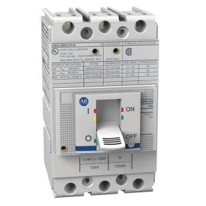 INTERRUPTOR DE CAJA MOLDEADA FRAME G, 65kA A 480V, 125 A MCA. ALLEN BRADLEY