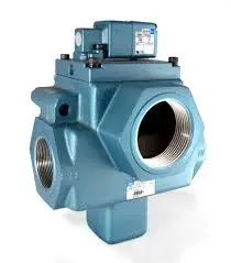 VÁLVULA DE 3 VÍAS 2 POSICIONES SERIE 59, CONEXIÓN 2.5"NPT, PILOTAJE EXTERNO CON VÁLVULA SERIE 200, VOLTAJE 120VAC/24VDC, MCA MAC